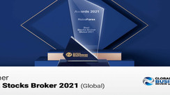 RoboForex was Chosen as the Best Stocks Broker in 2021