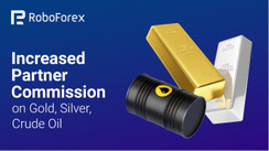 RoboForex Increases Partner Commission for Gold, Silver, Oil, and US Indices