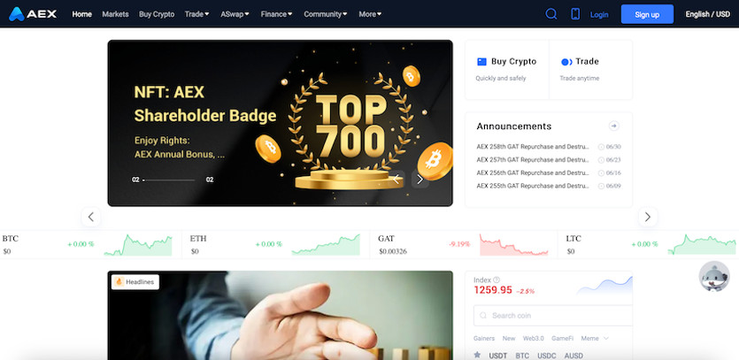 The Cryptocurrency Terrain with AEX - A Comprehensive Review