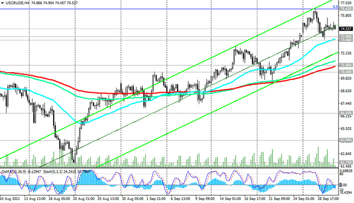 WTI: technical analysis and trading recommendations_09/30/2021