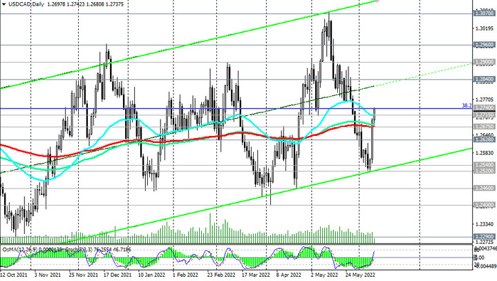 USD/CAD D Chart