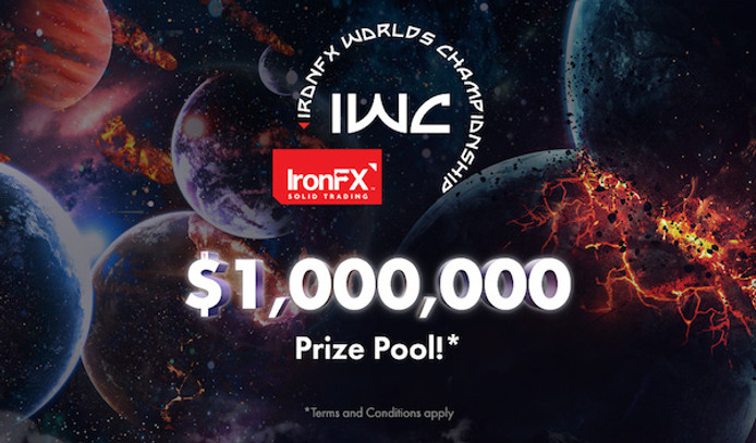 IronFX Launches the Iron Worlds Championship (IWC) with a $1,000,000 prize pool