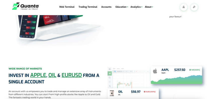 Is Quanta a fair Forex Broker?