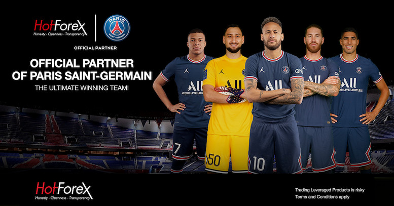 HotForex extends partnership with Paris Saint-Germain