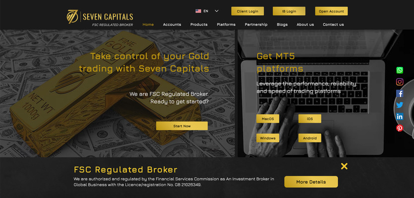 Is Seven Capitals a fair Forex Broker?