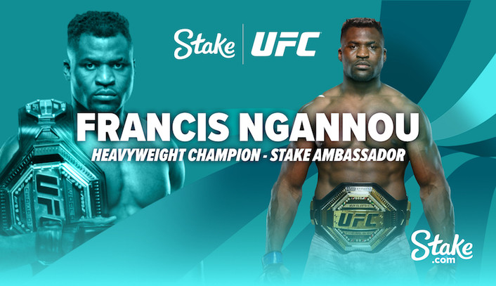 UFC Champion Francis Ngannou joins forces with Stake.com!