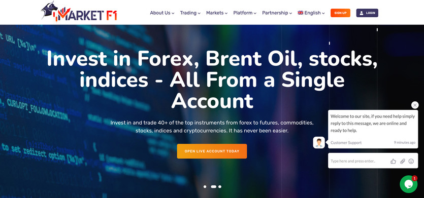 Is Market F1 a fair Forex Broker?