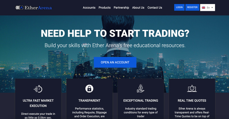 Is Ether Arena a fair Forex Broker?