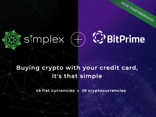 BitPrime Partners with Simplex to Provide a Solution to Buy Crypto with Credit Cards