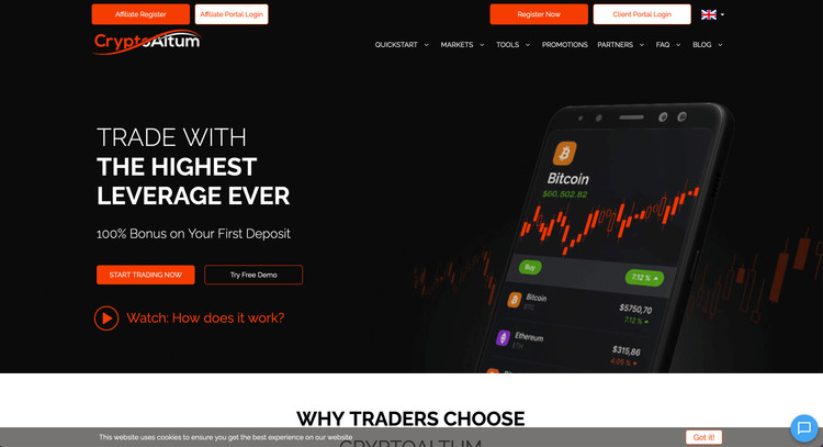 Is CryptoAltum a fair Forex Broker?