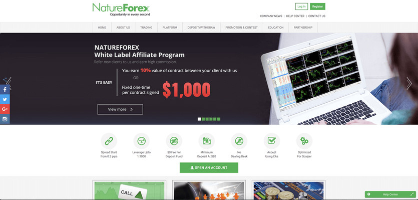 Is NatureForex a fair Forex Broker?