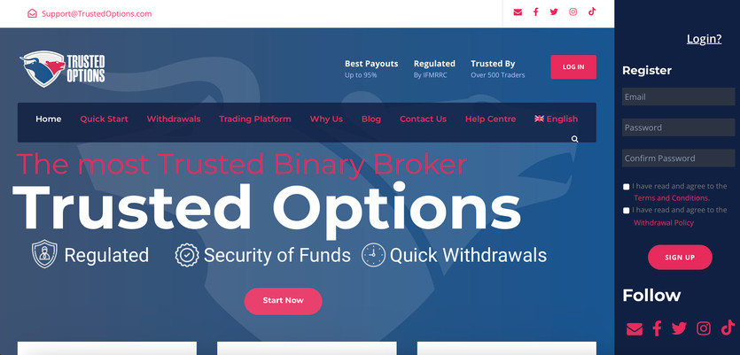 Is Trusted Options a fair Forex Broker?